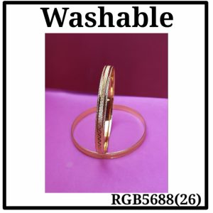 Gold plated Bangle(RGB5688(26))