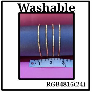 Gold Plated Bangle(RGB4816(24))